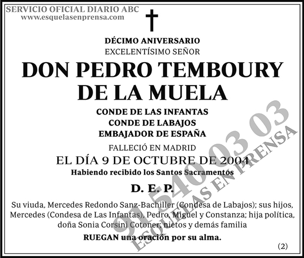 Pedro Temboury de la Muela